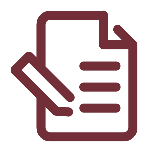 Written report icon